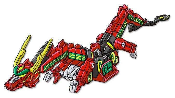 Power Rangers Thunderzord Actionfigur Red Dragon - Preorder - ETA: 04.09.2026