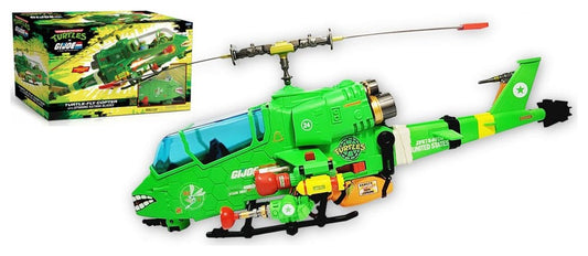 Teenage Mutant Ninja Turtles x G.I. Joe Crossover Classics Fahrzeug Turtle-Fly Copter - Versand: 7 Tage nach Bestellung