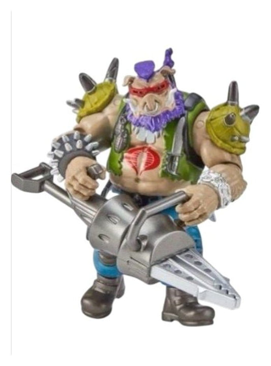 Teenage Mutant Ninja Turtles x G.I. Joe Crossover Classics Actionfigur Bebop x Dreadnok Ripper 12 cm - Versand: 7 Tage nach Bestellung