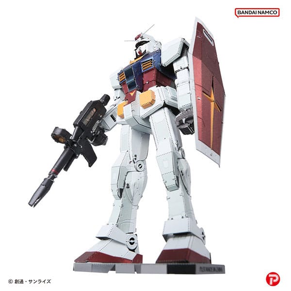 Mobile Suit Gundam Metallic Nano Puzzle Model Kit RX-78-2 12 cm   - Versand: 7 Tage nach Bestellung