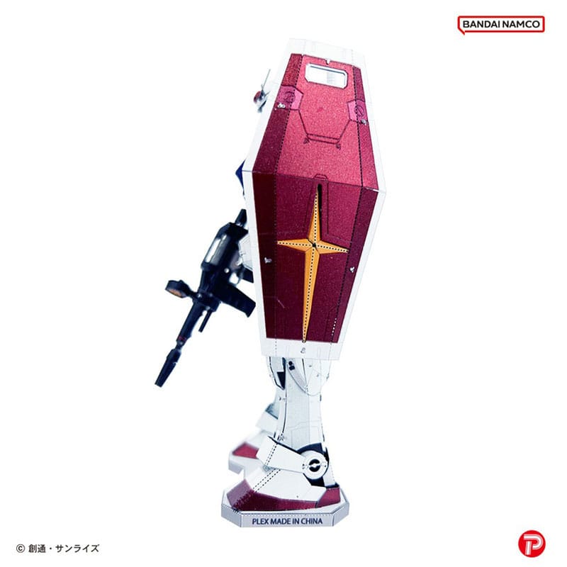 Mobile Suit Gundam Metallic Nano Puzzle Model Kit RX-78-2 12 cm   - Versand: 7 Tage nach Bestellung