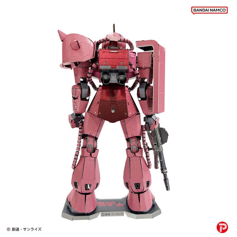 Mobile Suit Gundam Metallic Nano Puzzle Model Kit Char´s Zaku 13 cm   - Versand: 7 Tage nach Bestellung