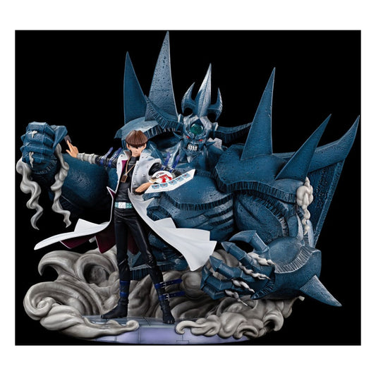 Yu-Gi-Oh! Statue Seto Kaiba & Obelisk the Tormentor 50 cm - Versand: 5-7 Tage nach Bestellung