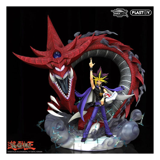 Yu-Gi-Oh! Statue Yami Yugi & Slifer 51 cm - Versand: 5-7 Tage nach Bestellung