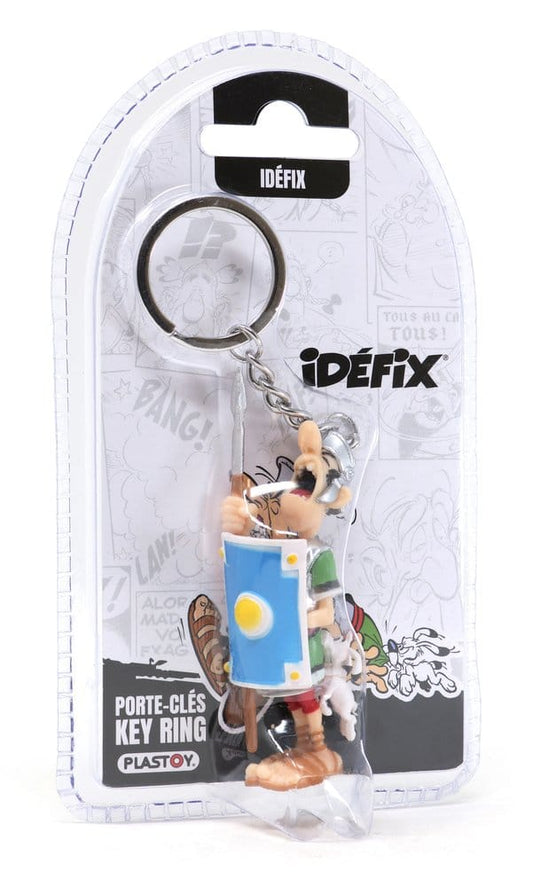 Asterix Schlüsselanhänger Römer von Idefix gebissen (Blister) - Versand: 7 Tage nach Bestellung