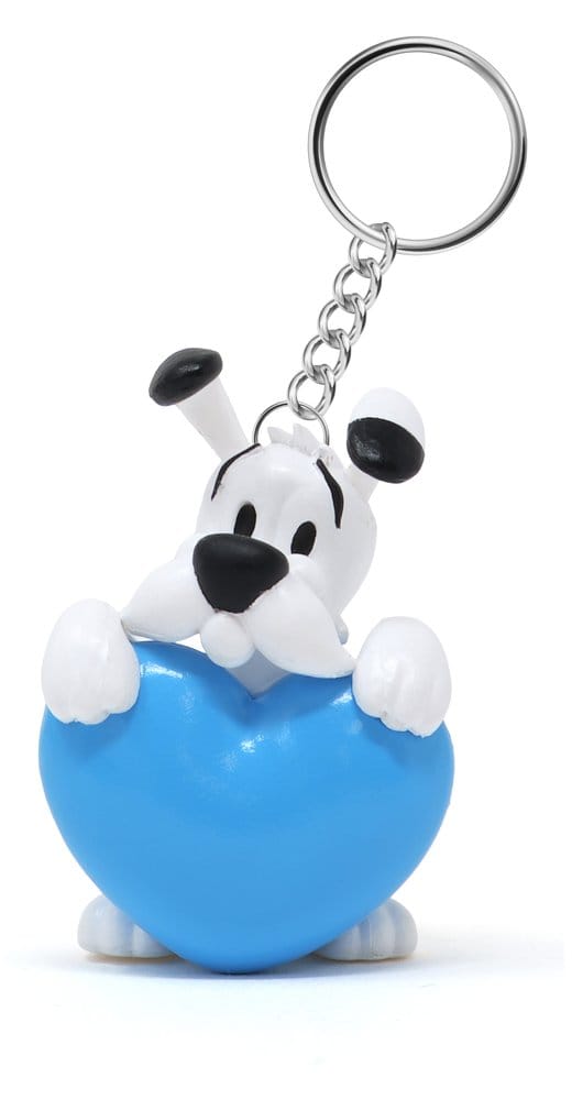 Asterix Schlüsselanhänger Idefix Blaues Herz - Preorder - ETA: 25.08.2026