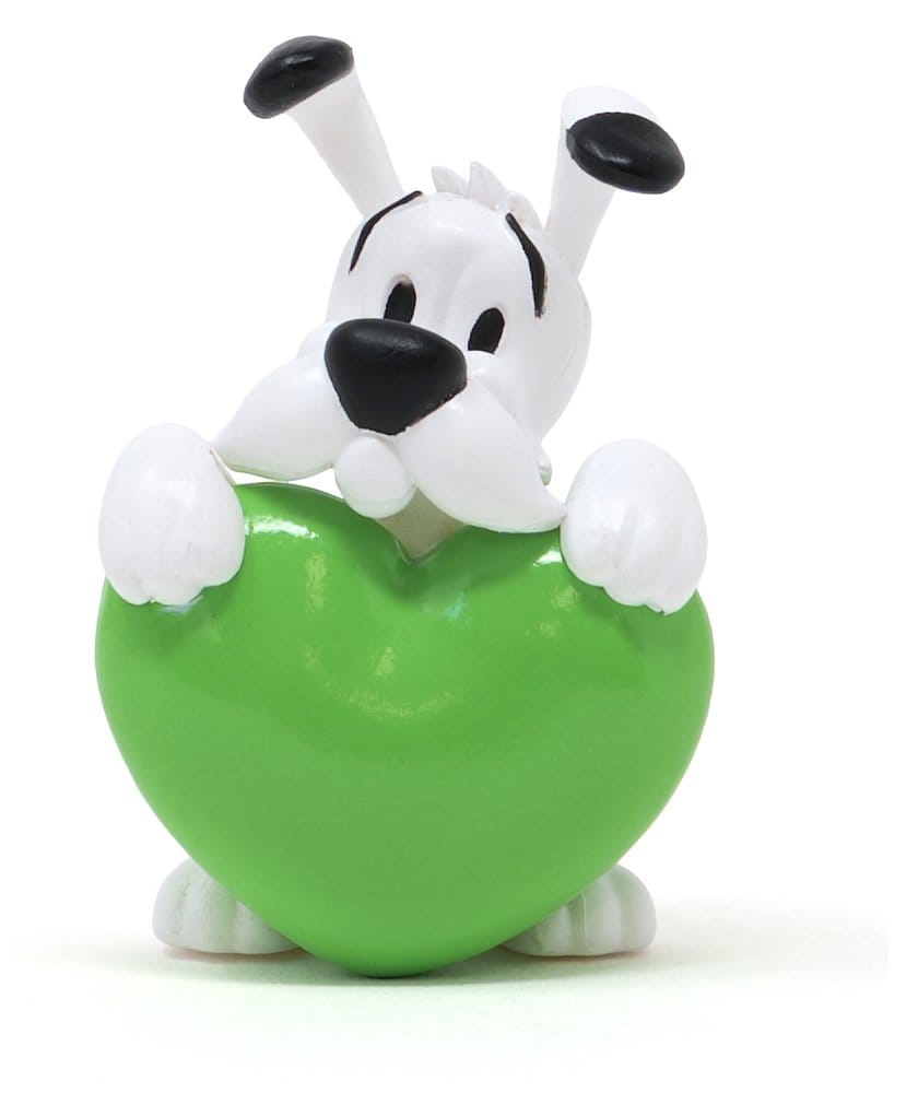 Asterix PVC Figur Idefix Green Heart 4,5 cm - Preorder - ETA: 25.09.2026