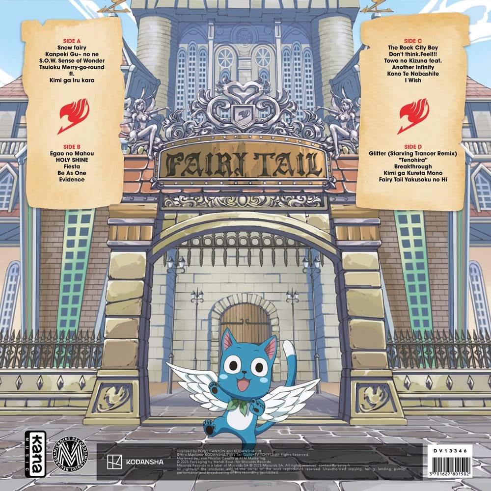 Fairy Tail Best Collection Vinyl 2 x LP - Preorder - ETA: 25.09.2026
