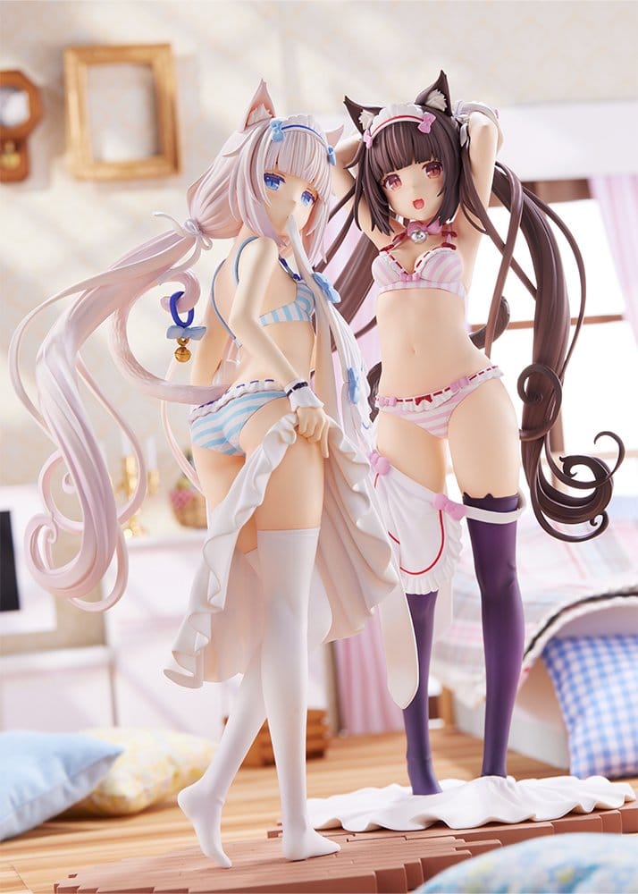 Nekopara PVC Figur 1/7 Vanilla Dress up time 24 cm - Preorder - ETA: 28.12.2026