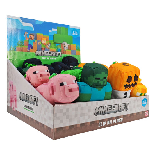 Minecraft Plüsch-Anhänger 13 cm Display (18) - Versand: 5-7 Tage nach Bestellung