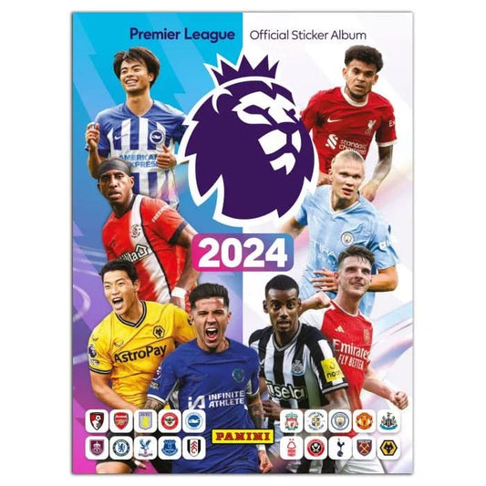 Premier League Official Sticker Collection 2024 Sticker Album *Englische Version* - Versand: 5-7 Tage nach Bestellung