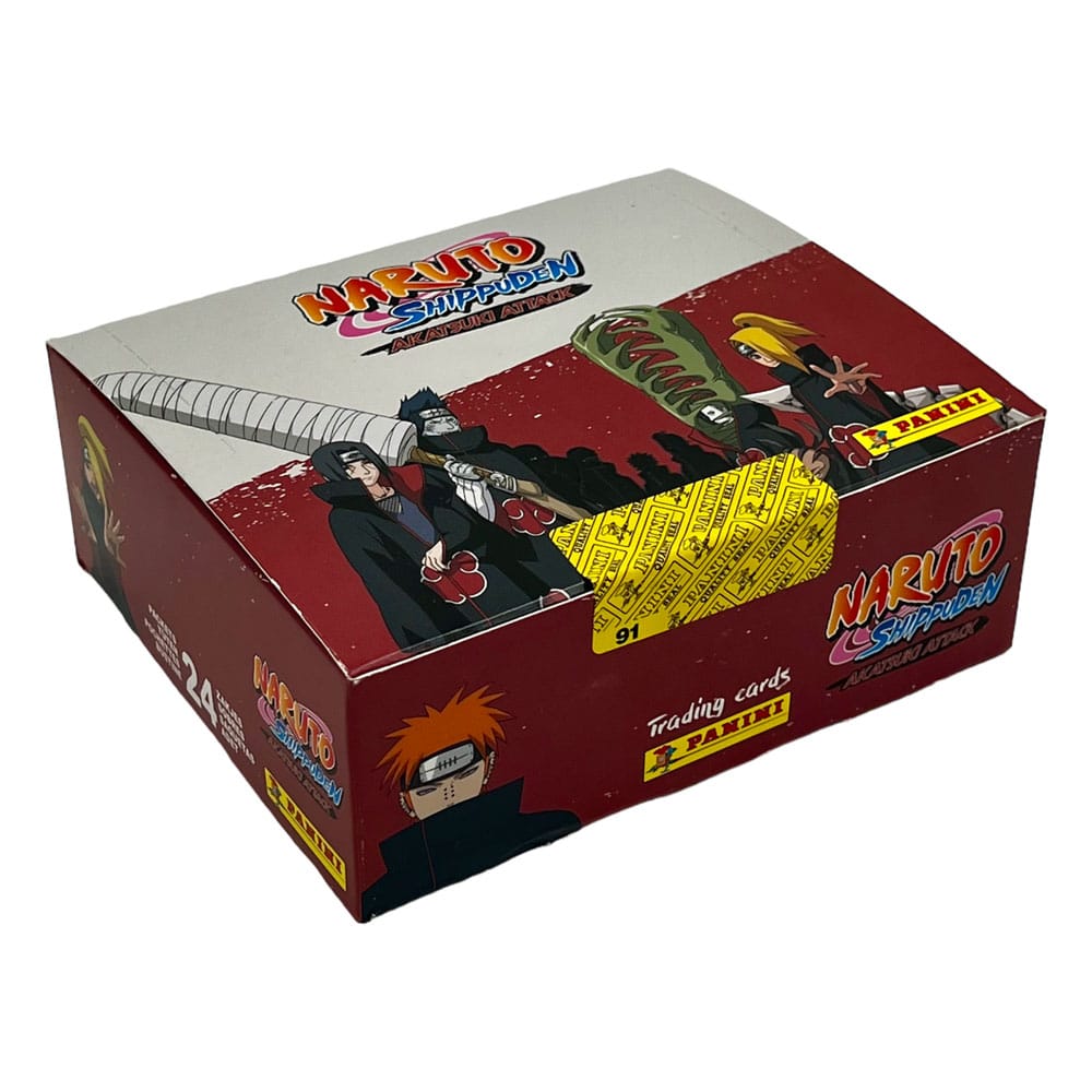 Naruto Shippuden Akatsuki Attack Trading Cards Flow Packs Display (24)  - Versand: 5-7 Tage nach Bestellung