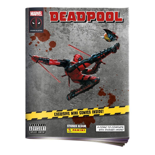Deadpool Sticker & Trading Card Collection Album *Deutsche Version* - Versand: 7 Tage nach Bestellung