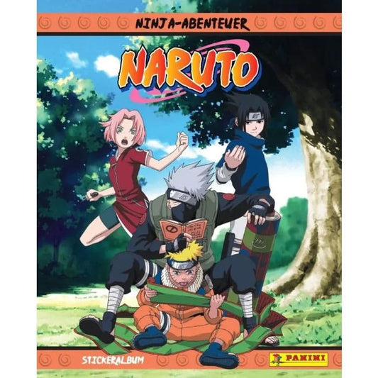 Naruto Ninja-Abenteuer Sticker Collection Sticker Album *Deutsche Version* - Versand: 5-7 Tage nach Bestellung