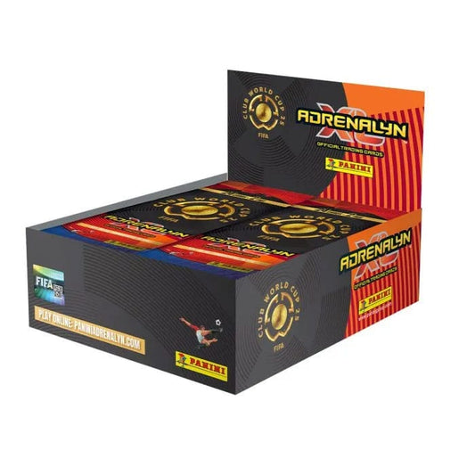 FIFA Club World Cup 2025 Adrenalyn XL Trading Cards  - Fatpack Box (10) - Versand: 5-7 Tage nach Bestellung