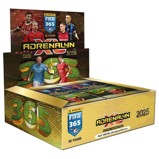 FIFA 365 Adrenalyn XL 2025 Trading Cards Flow Packs Display (24) - Preorder - ETA: 25.10.2025