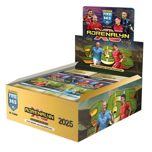 FIFA 365 Adrenalyn XL 2025 Trading Cards Fatpack Box (10) - Preorder - ETA: 25.10.2025