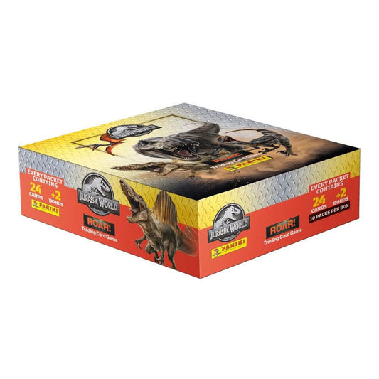Jurassic World Roar Trading Cards Fat Packs Display (10) - Preorder - ETA: 30.10.2025