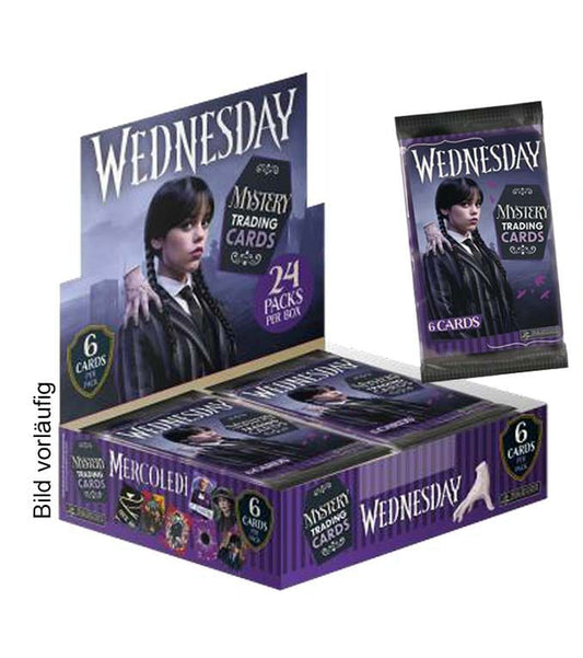 Wednesday Trading Cards Flow Pack Box (24)  - Versand: 7 Tage nach Bestellung
