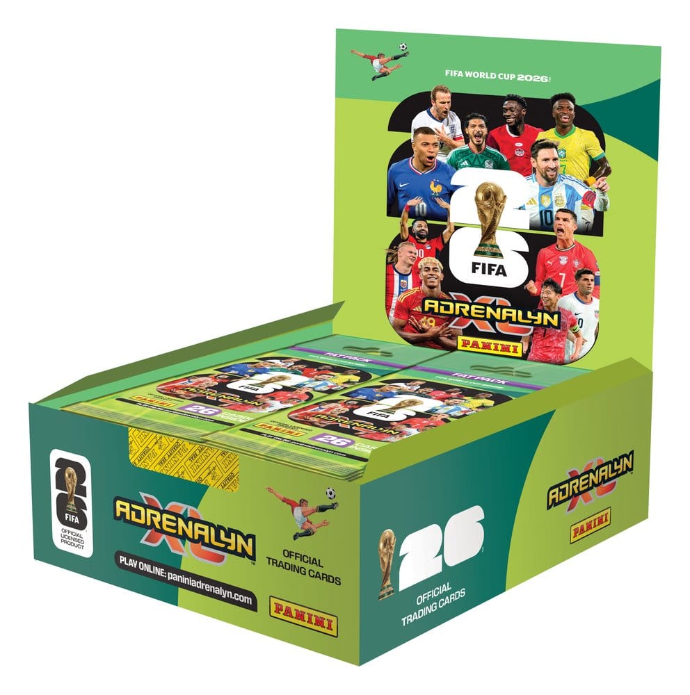Panini FIFA World Cup 2026 Adrenalyn XL Trading Cards Fatpack Box (10) - Preorder - ETA: 10.07.2026