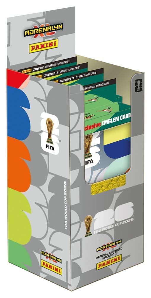 Panini FIFA World Cup 2026 Trading Cards Pencil Tin (4) - Preorder - ETA: 16.07.2026