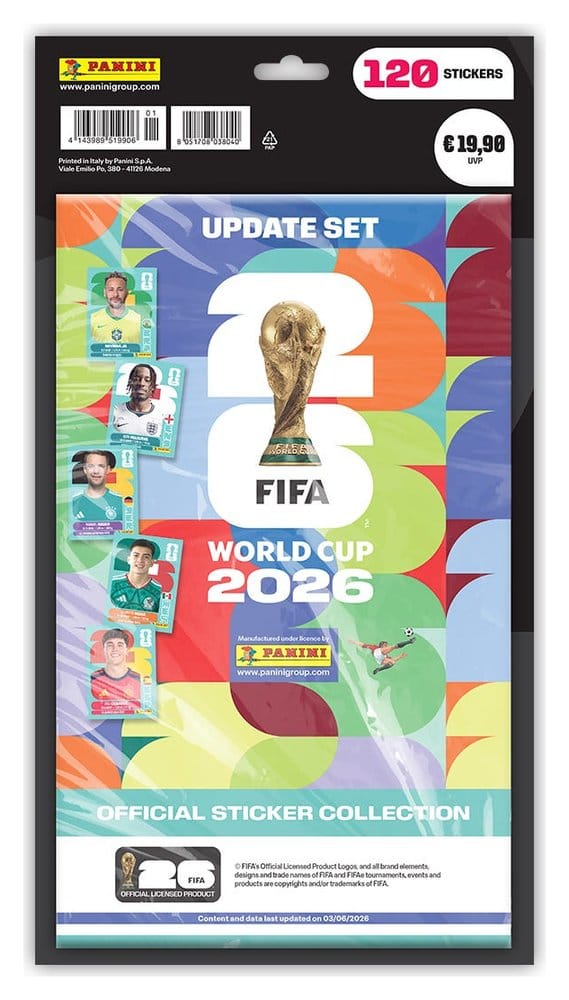 FIFA World Cup 2026 Stickerkollektion Update Set - Preorder - ETA: 24.09.2026