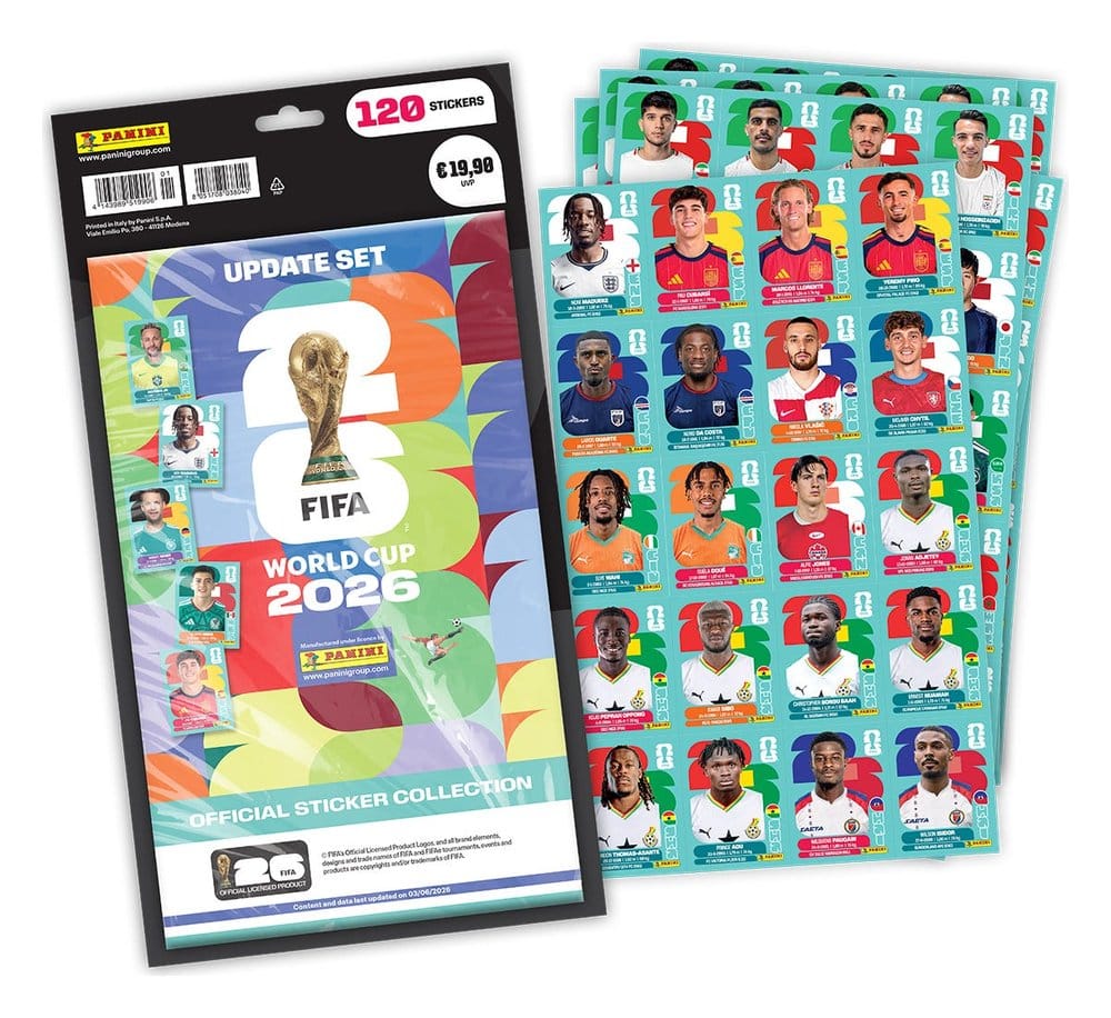 FIFA World Cup 2026 Stickerkollektion Update Set - Preorder - ETA: 24.09.2026