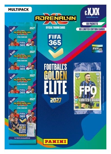 FIFA 365 Adrenalyn XL 2027 Trading Cards Multipack Display (5) *Deutsche Version* - Preorder - ETA: 23.10.2026