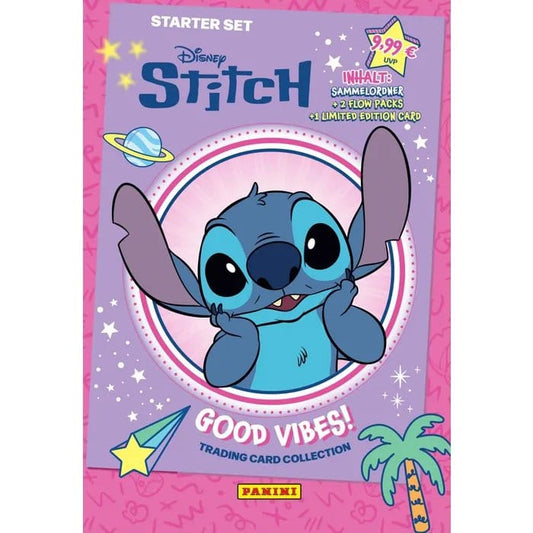 Stitch Sammelkarten Good Vibes Starter Pack *Deutsche Version* - Preorder - ETA: 23.10.2026