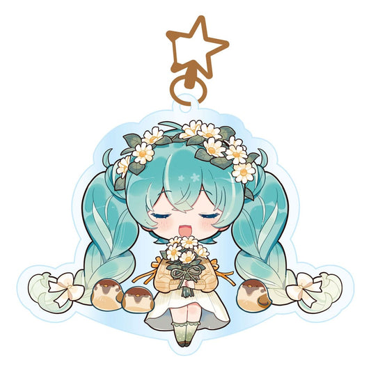 Hatsune Miku Acryl Schlüsselanhänger Kawaii Autumn Time - sofort lieferbar