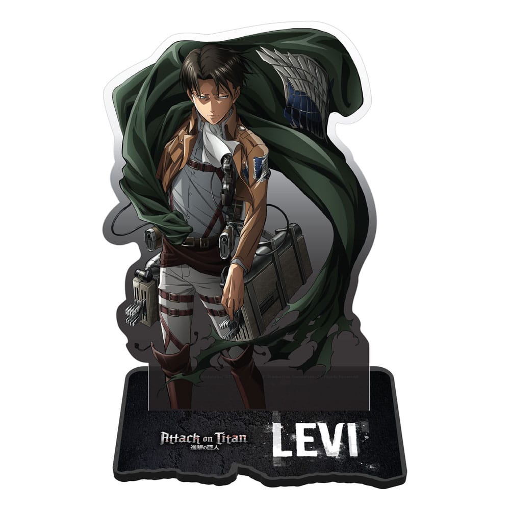 Attack on Titan Acryl Figur Levi Battle-Ready 18 cm            - Versand: 7 Tage nach Bestellung