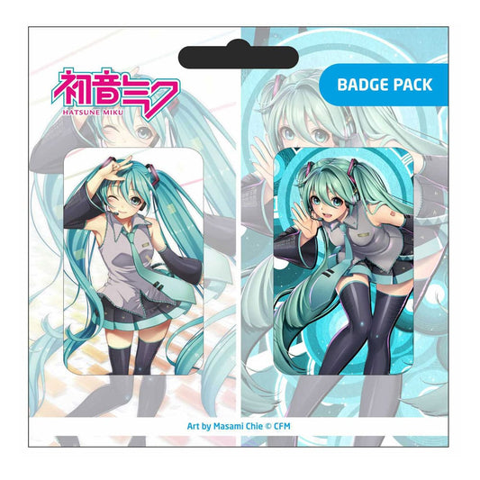 Hatsune Miku Ansteck-Buttons Doppelpack Set D - Preorder - ETA: 31.10.2025