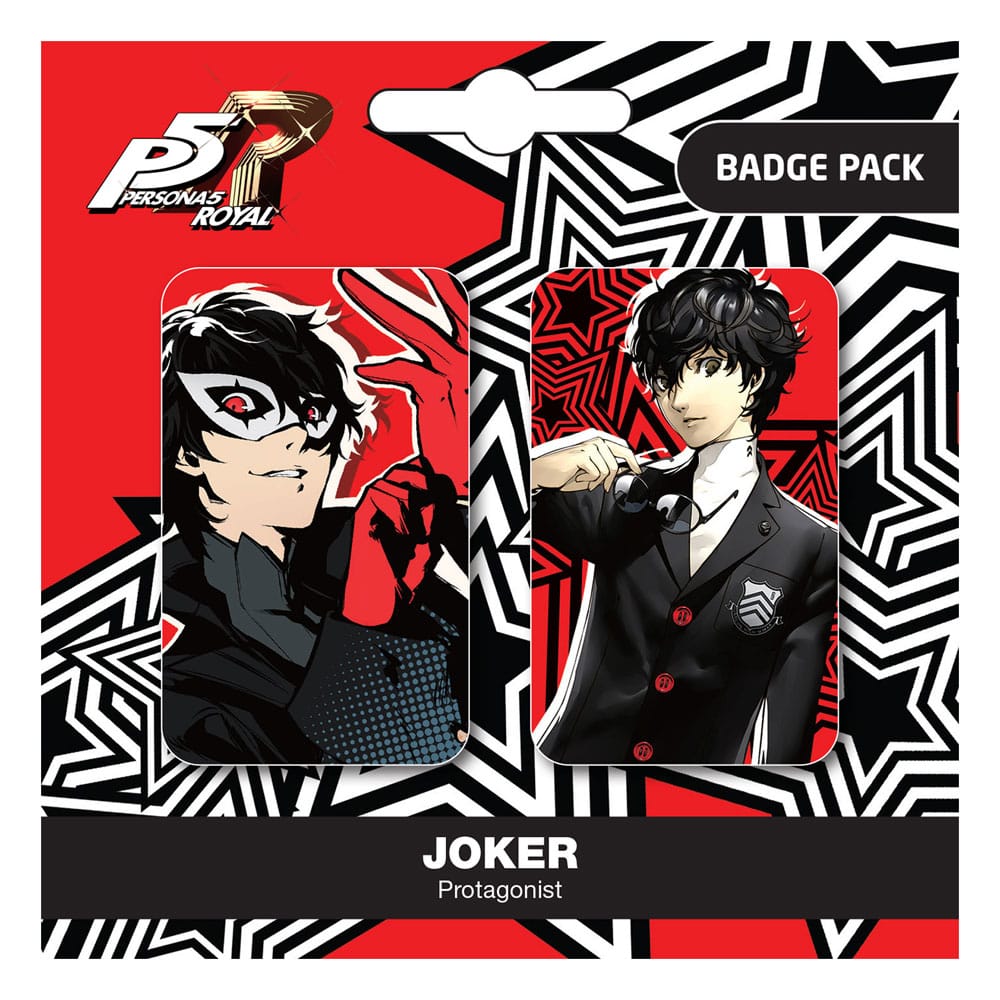 Persona 5 Royal Ansteck-Buttons Doppelpack Set A - Versand: 7 Tage nach Bestellung