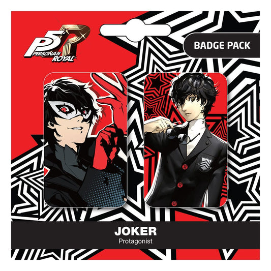 Persona 5 Royal Ansteck-Buttons Doppelpack Set A - Versand: 7 Tage nach Bestellung