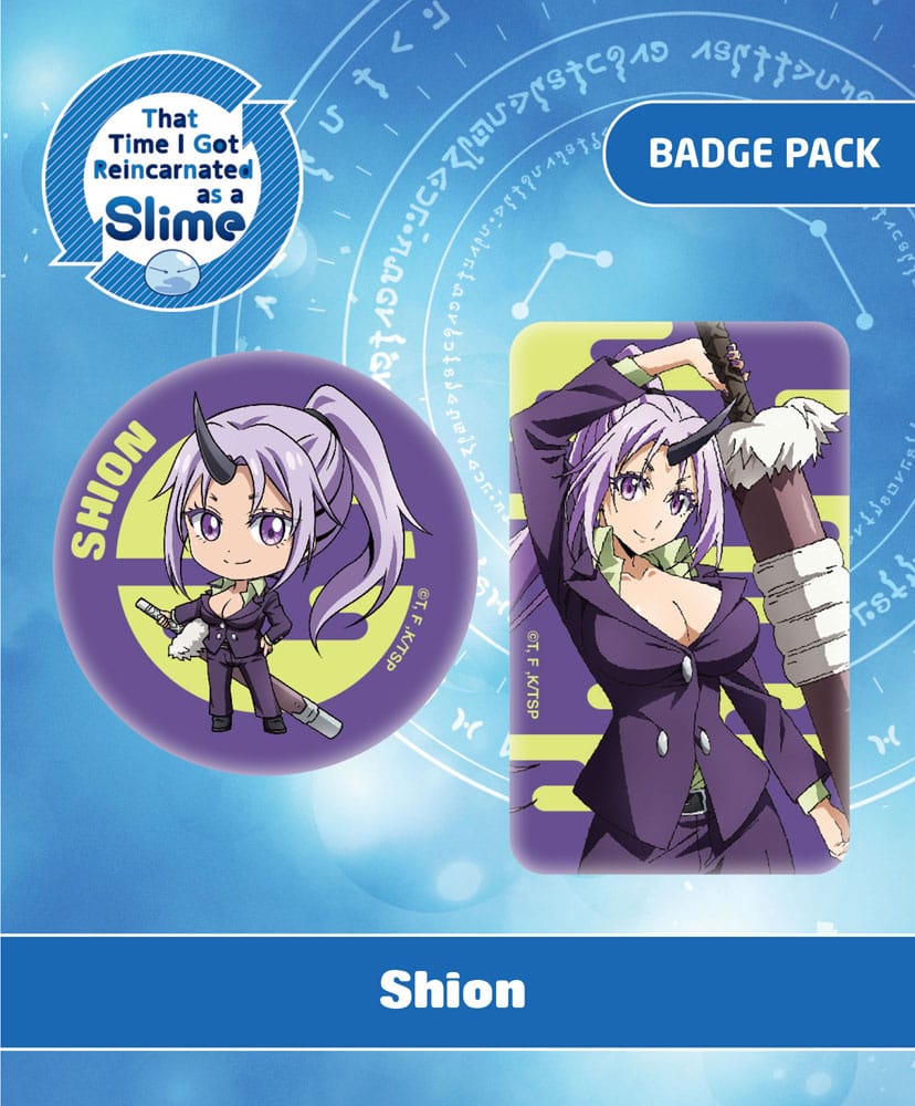 That Time I Got Reincarnated as a Slime Ansteck-Buttons Doppelpack Shion  - Preorder - ETA: 25.05.2027