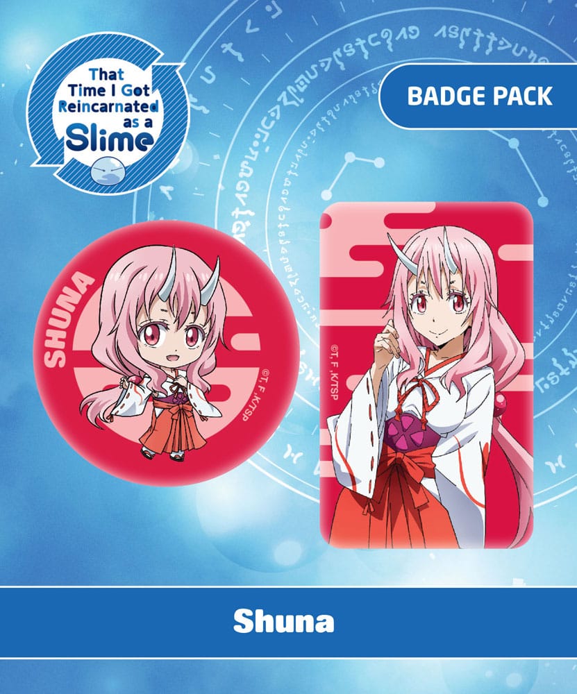 That Time I Got Reincarnated as a Slime Ansteck-Buttons Doppelpack Shuna  - Preorder - ETA: 25.05.2027