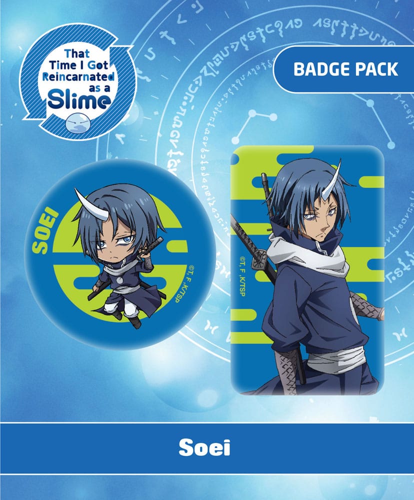 That Time I Got Reincarnated as a Slime Ansteck-Buttons Doppelpack Soei  - Preorder - ETA: 25.05.2027