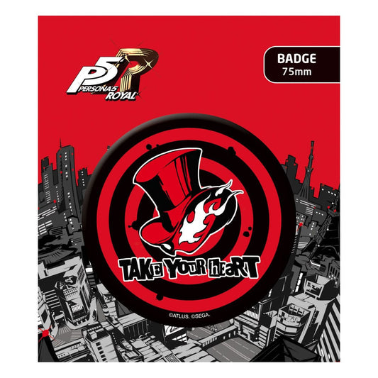 Persona 5 Royal Ansteck-Button Take your Heart - Preorder - ETA: 09.05.2026