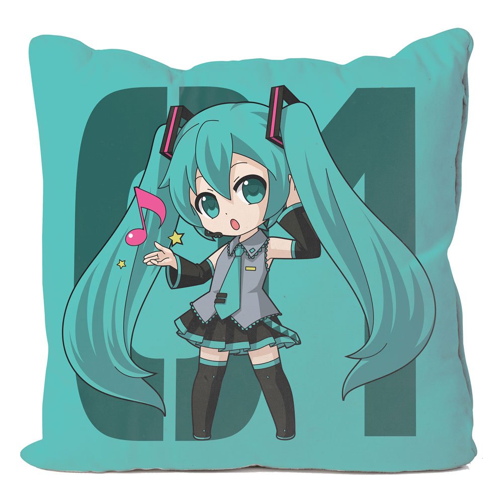 Vocaloid Kissenbezug Hatsune Miku 50 x 50 cm - Preorder - ETA: 31.10.2025