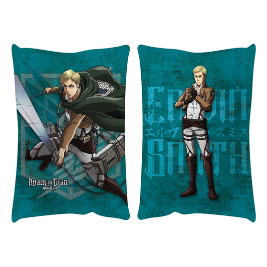 Attack on Titan Kissen Erwin Smith 50 x 35 cm - Versand: 5-7 Tage nach Bestellung