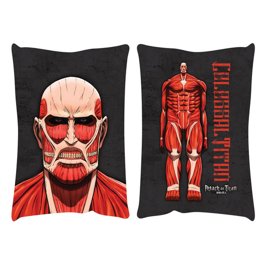 Attack on Titan Kissen Colossal Titan 50 x 35 cm - Versand: 7 Tage nach Bestellung