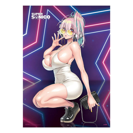 Super Sonico Fabric Poster Super Star  84 x 118 cm - Versand: 5-7 Tage nach Bestellung