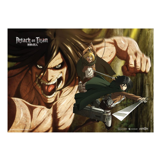 Attack On Titan Fabric Poster Attack Titan 84 x 118 cm - Versand: 5-7 Tage nach Bestellung