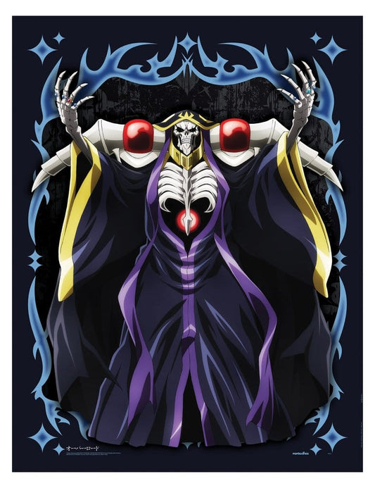 Overlord Fabric Poster Ainz Ooal Gown 130 x 170 cm - Preorder - ETA: 25.01.2027