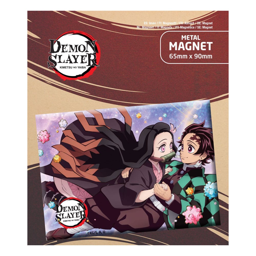 Demon Slayer: Kimetsu no Yaiba Magnet Tanjiro & Nezuko - Versand: 7 Tage nach Bestellung
