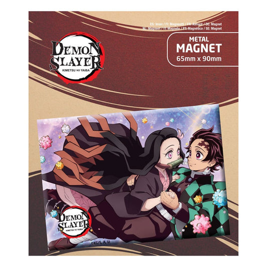 Demon Slayer: Kimetsu no Yaiba Magnet Tanjiro & Nezuko - Versand: 7 Tage nach Bestellung