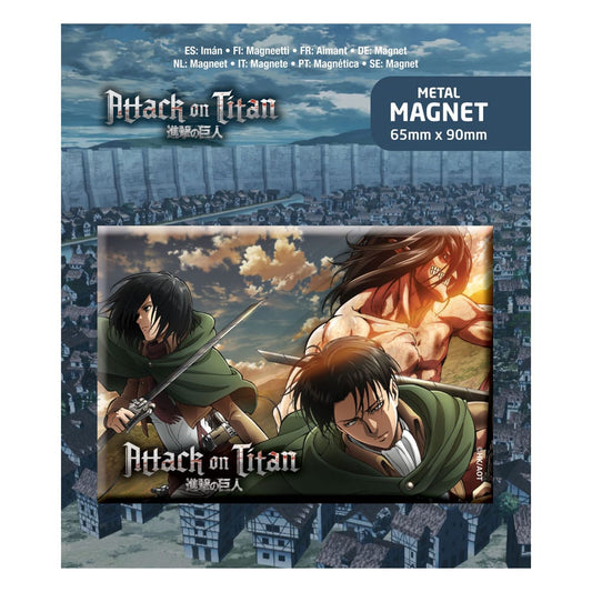 Attack on Titan Magnet Trio    - Versand: 5-7 Tage nach Bestellung