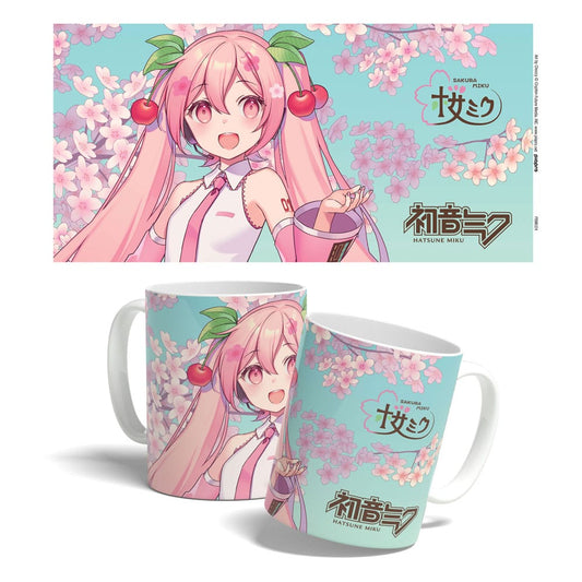 Hatsune Miku Tasse Sakura Miku Cherry Blossom 325 ml     - Versand: 5-7 Tage nach Bestellung