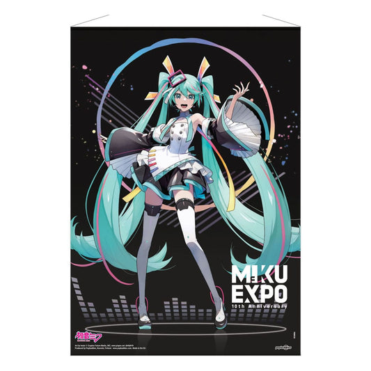 Hatsune Miku Wandrolle Miku Expo 10th Anniversary Limited Edition 50 x 70 cm       - Versand: 5-7 Tage nach Bestellung