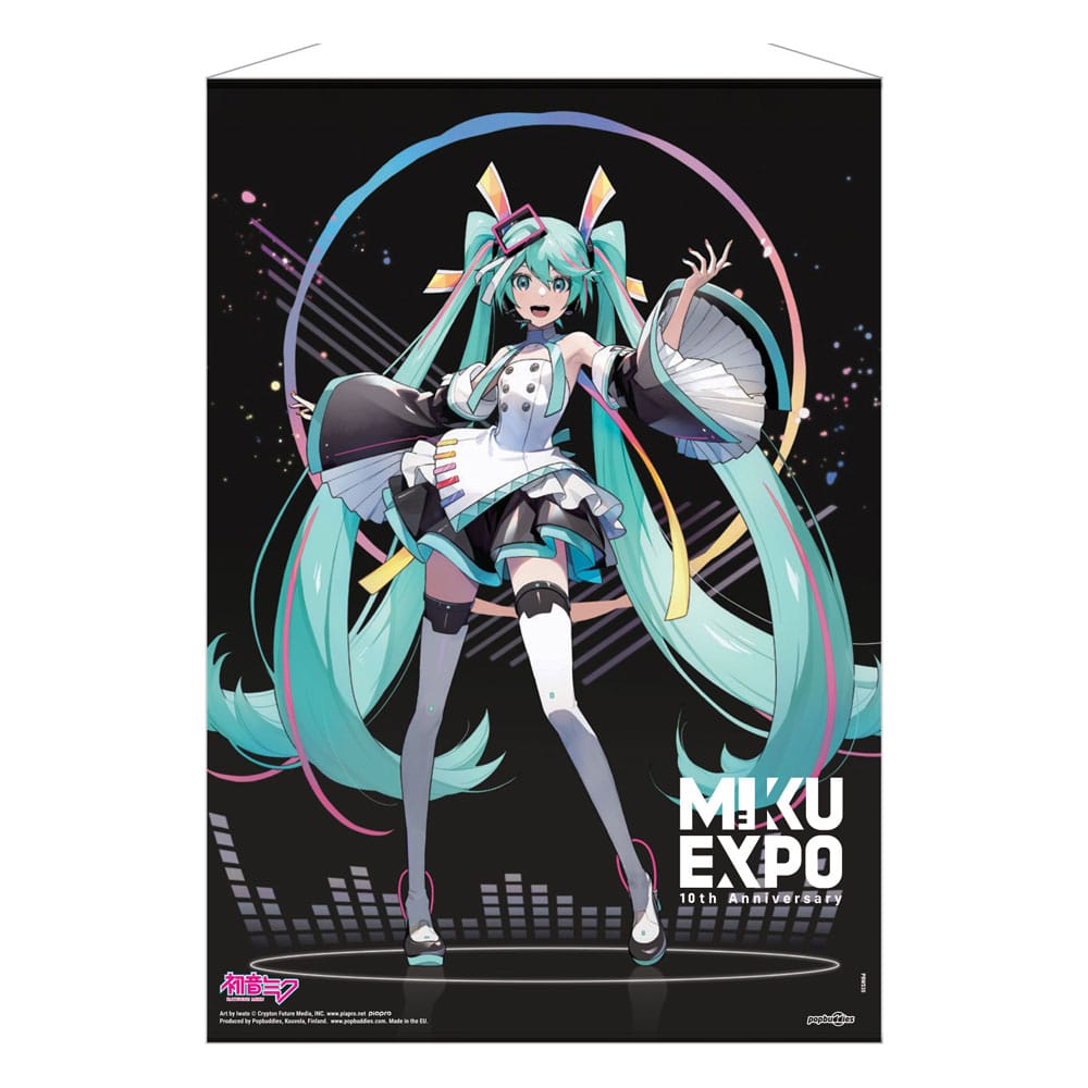 Hatsune Miku Wandrolle Miku Expo 10th Anniversary Limited Edition 50 x 70 cm       - Preorder - ETA: 14.11.2026